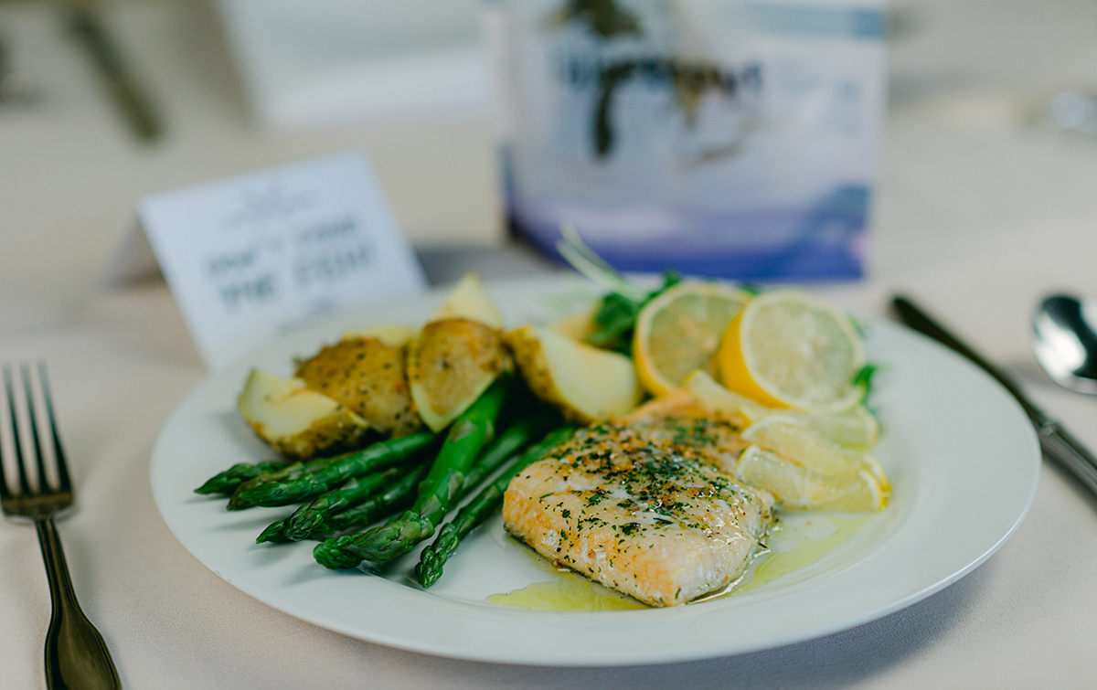 Featured image for “Roast Lake Trout with Potatoes and Asparagus”